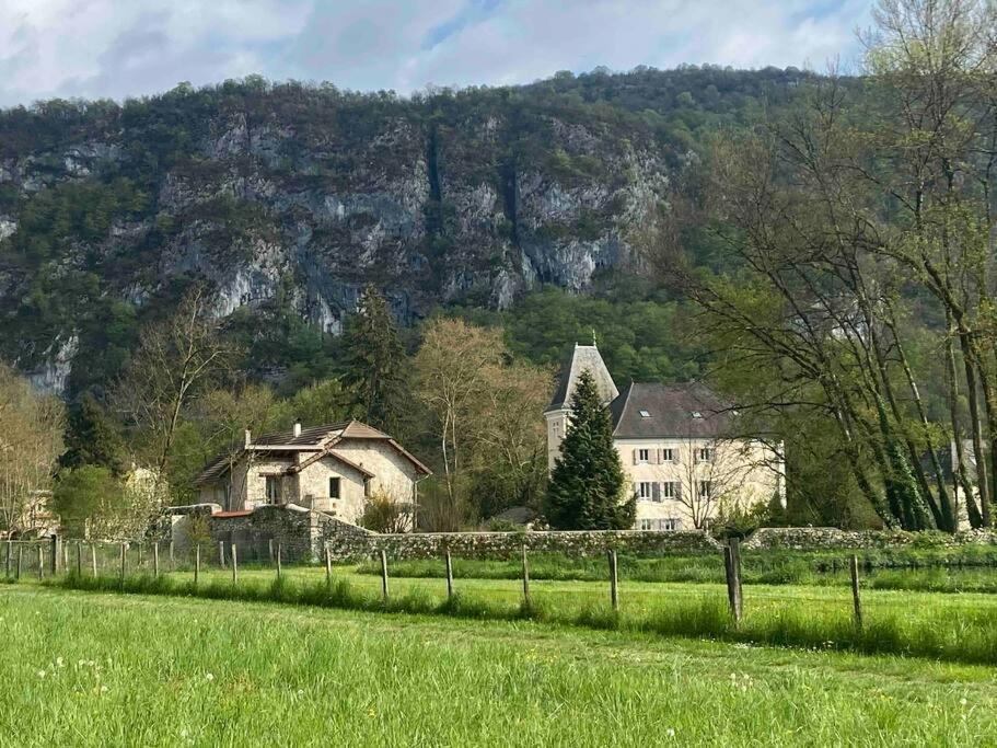 Au Chateau Saint Blaise Virignin Bagian luar foto