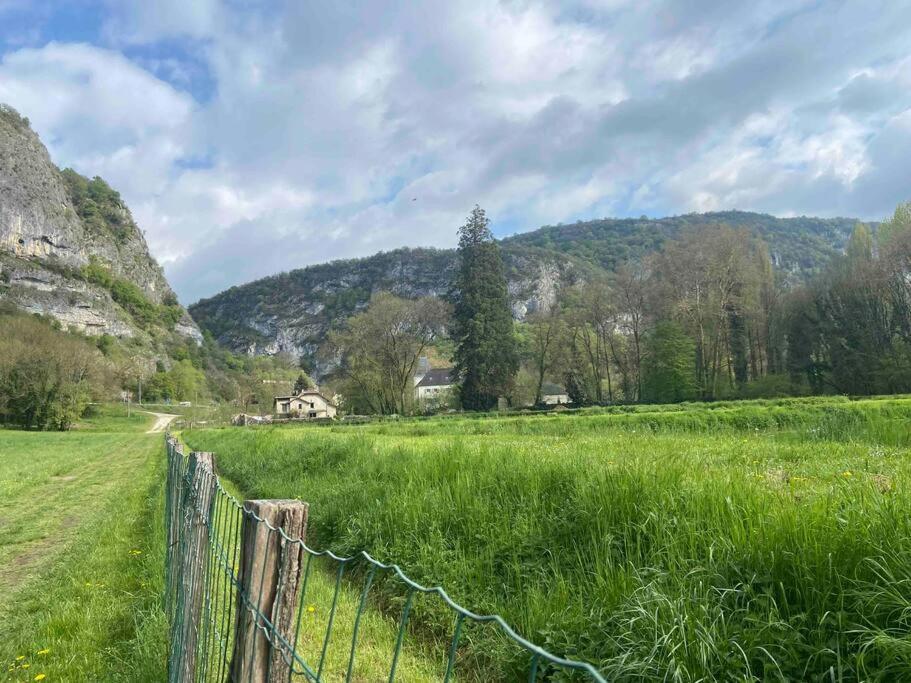 Au Chateau Saint Blaise Virignin Bagian luar foto